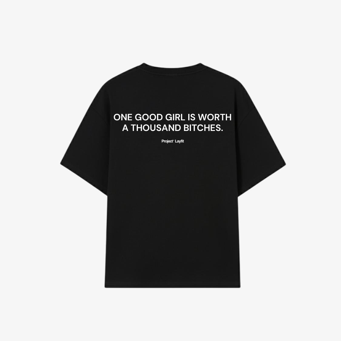 Good Girl Tee Black