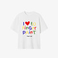 Finger Paint Tee White