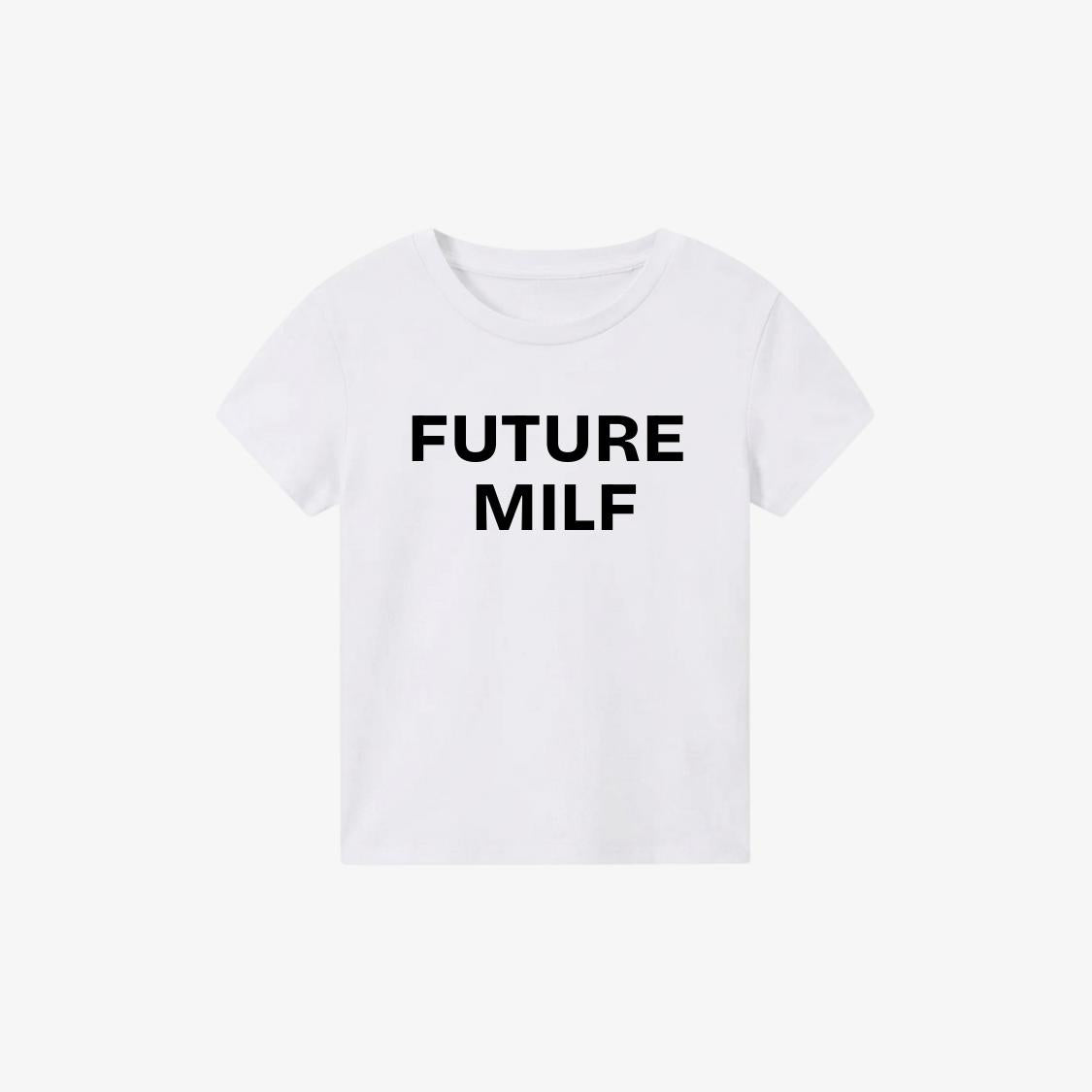Future Milf Top White