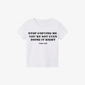 Copycat Top White