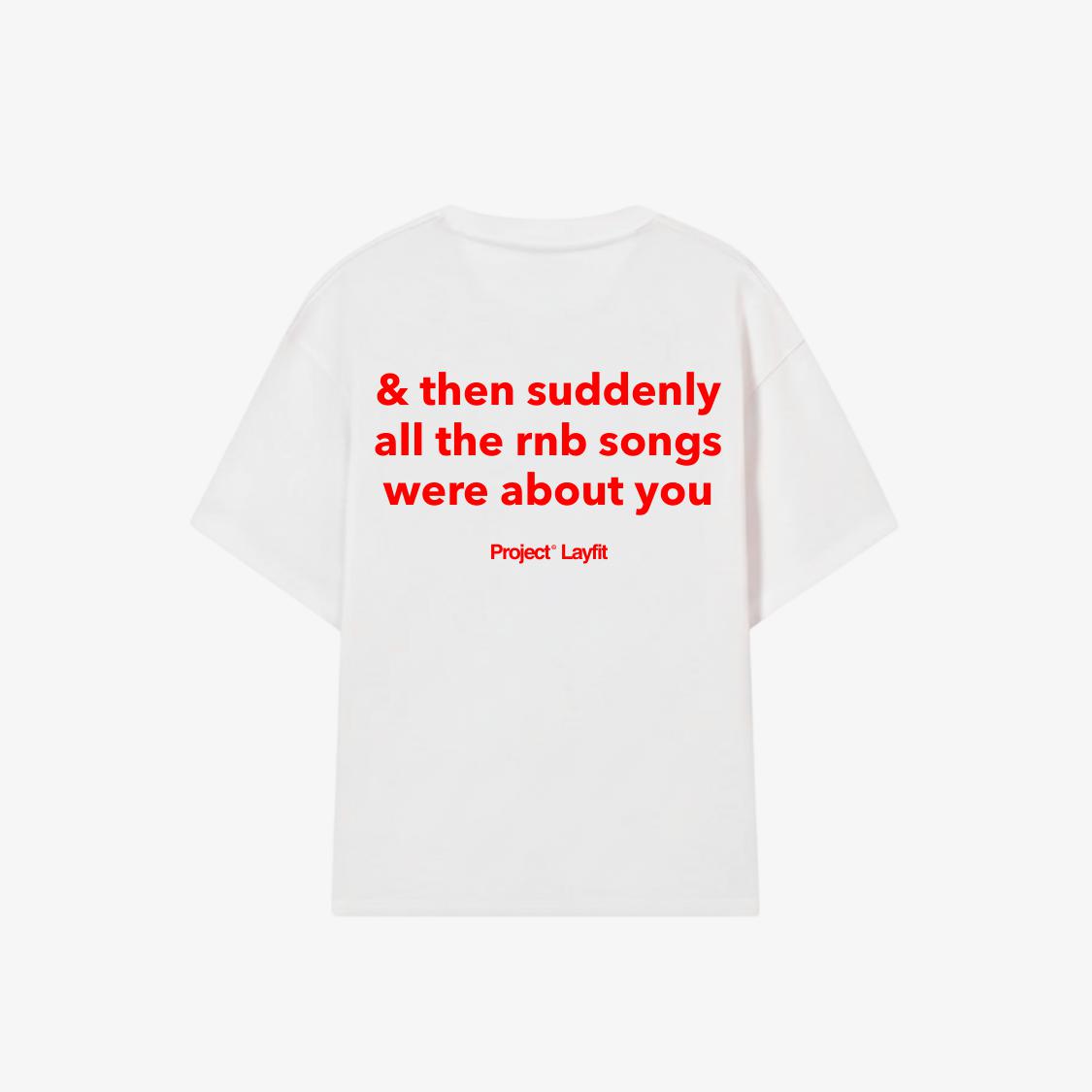 r&b Tee White