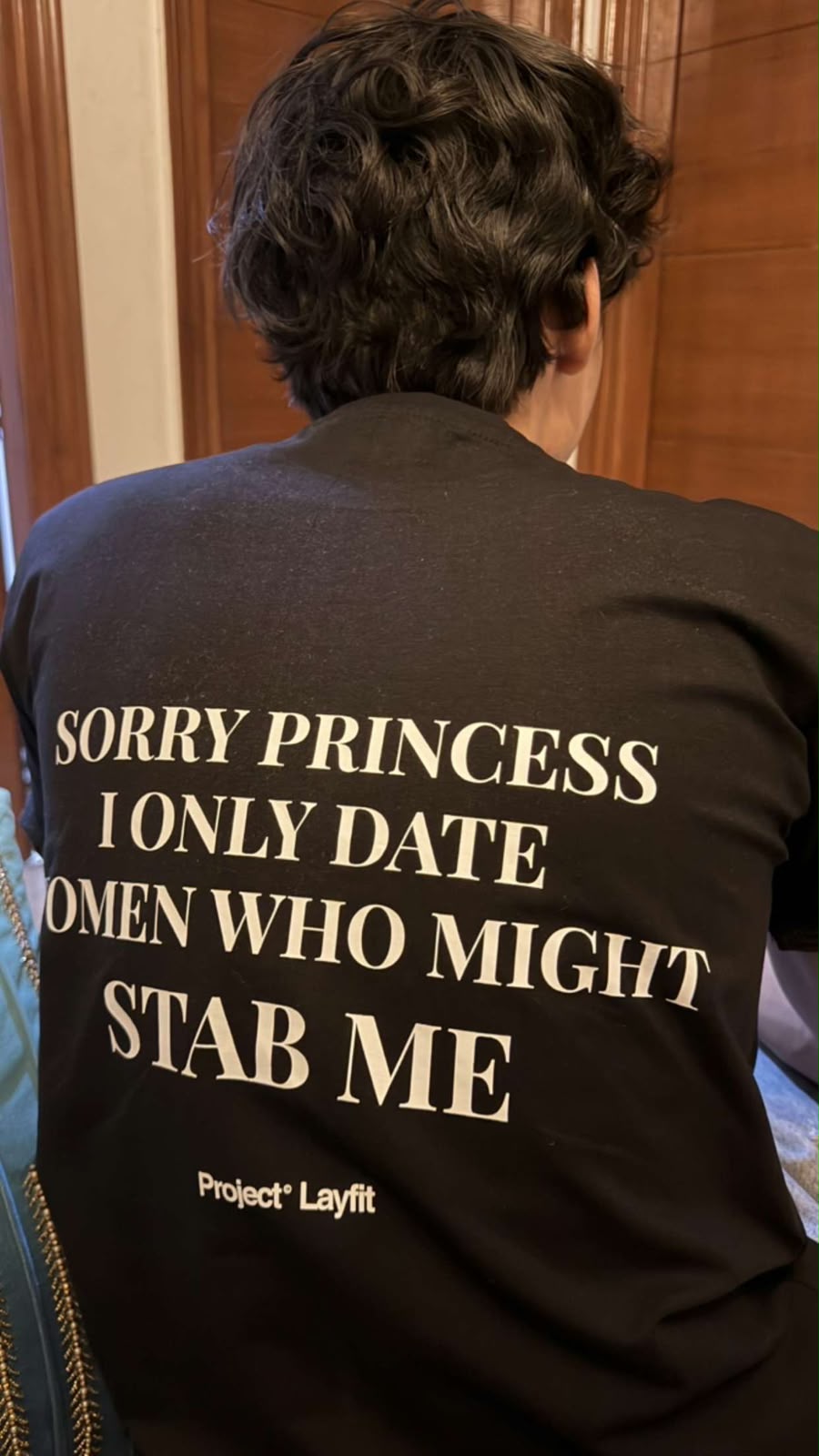 Stabbed Tee Black